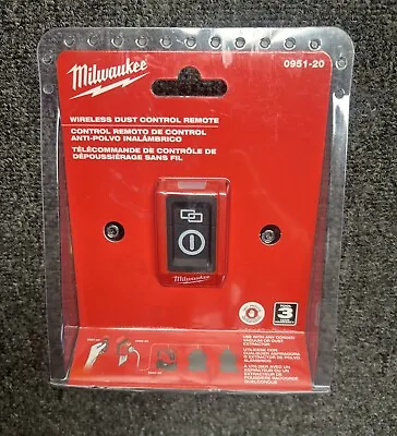 Buy Milwaukee 0951-20 Wireless Dust Control Remote • 39.99$
