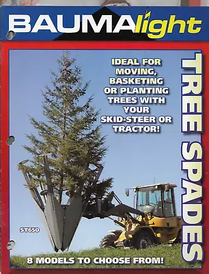 Buy BAUMALIGHT TREE SPADES Plant ST324 SS330 ST330 ST440 ST650 Price List Brochure • 14.95$
