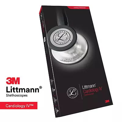 Buy 3M Littmann CARDIOLOGY IV Stethoscope Professional Medical Tools Made In USA • 178.99$