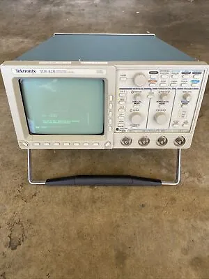 Buy Tektronix TDS 420 150-MHz 100MS/s FOR PARTS AS-IS  (FAIL++Acq & FP/cpu) Read • 169.99$