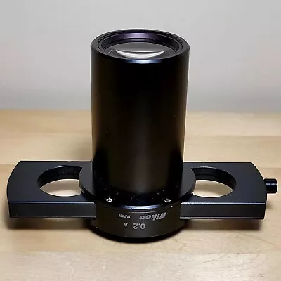 Buy Nikon TMS-F Inverted Microscope Condenser 0.2 A W/ Phase Slider • 65$
