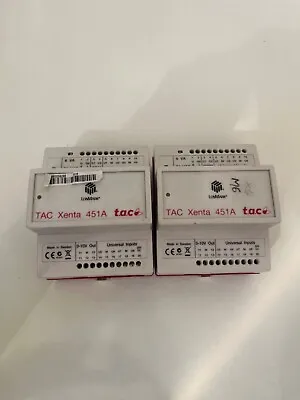 Buy Lot Of 2 Pc Schneider Electric TAC Xenta 451A V 1.14 • 70$