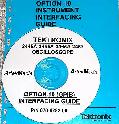 Buy Tektronix  2445a 2455a 2465a 2467 Option 10 Gpib Manual • 10$
