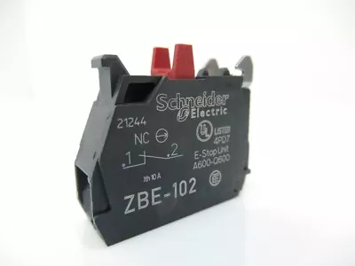 Buy Schneider Electric ZBE102 Switch  Contact Block 240V, 10A • 4.05$