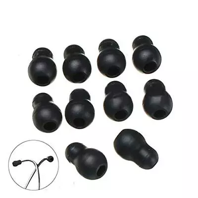 Buy 10 Pcs Soft Silicone Earplug Earpieces Replacement For Stethoscopes, Gray • 10.89$