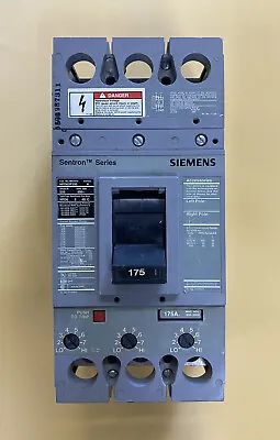Buy Siemens Sentron HFD63F250 175 AMP TRIP 3-Pole Thermal Circuit Breaker • 499.99$