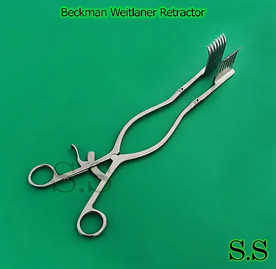 Buy Beckman  Weitlaner Retractor 12.75  7x7 Prong Sharp Surgical  Instruments • 49.80$