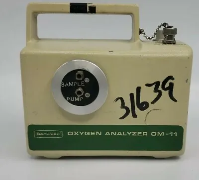Buy Beckman Oxygen Analyzer OM-11 • 90$