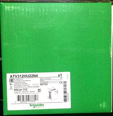 Buy New In Box Schneider ATV312HU22N4 Inverter • 439$