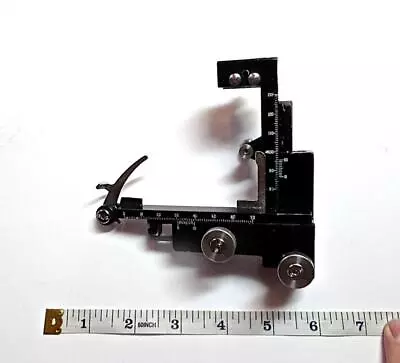Buy JAPAN Vintage Microscope XY Graduated Mechanical Slide Holder 95 X 75 Mm • 35$