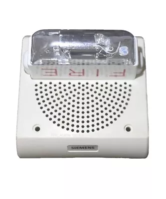 Buy SIEMENS SET-177-CW-WP FIRE ALARM SPEAKER STROBE 500-636190 New Open Box • 39$