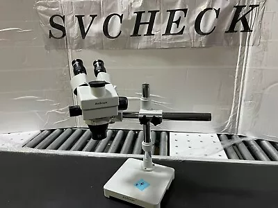 Buy AmScope Trinocular Inspection Stereo Microscope With 0.5X WD165 Lens/Boom • 224.81$