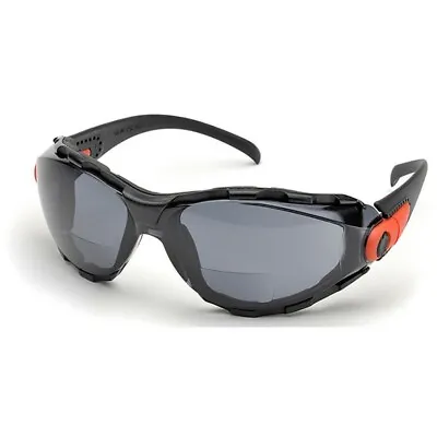 Buy Delta Plus Go-Specs Bifocal Safety Glasses Black Frame Gray Anti-Fog Lens • 17.69$