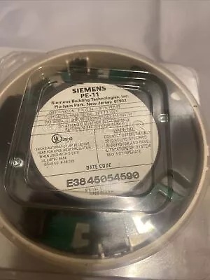 Buy Siemens PE-11 Intelligent Smoke Detector Fire Alarm  500-094150 W/DB-11/11E Base • 100$