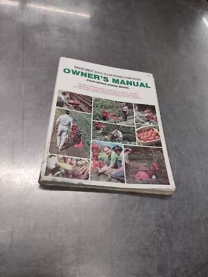 Buy 1980 Troy Bolt Four Speed Horse Roto Tiller Operators Manual 216 Pages • 29.99$