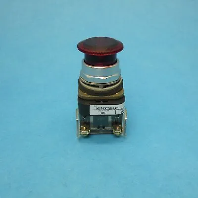 Buy Allen Bradley 800T-FXTQ10RA7 E-Stop Red Push Button Twist 1 NCLB/1 NC New Bulb • 59.99$