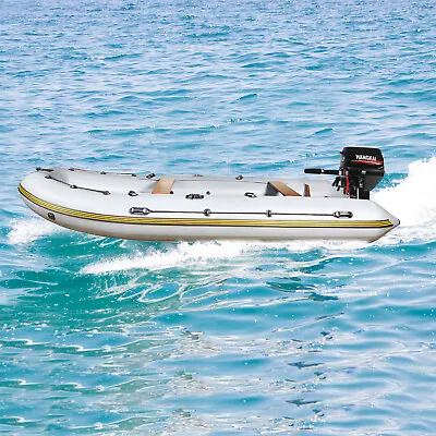 Buy HANGKAI 12 HP 2Stroke Fishing Boat Engine Outboard Motor Long Shaft Water Cooled • 1,112.45$