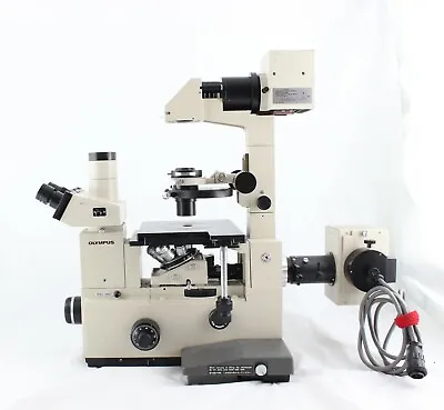 Buy Olympus IMT2 Inverted Fluorescence Phase Contrast DIC Nomarski Microscope  • 8,999.99$
