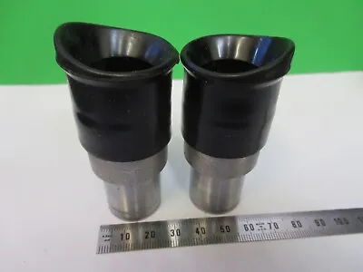 Buy Bausch Lomb Pair Eyepiece 10x Wf Lens Microscope Part As Pictured Q7-b-37 • 29$