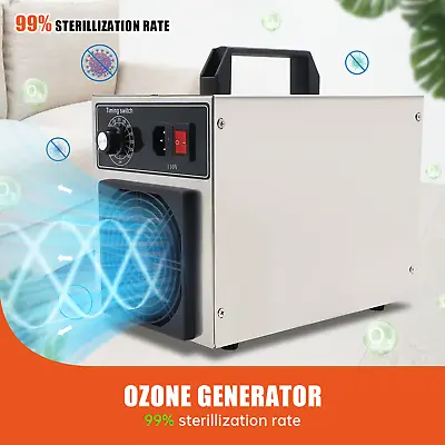 Buy 30000mg/h Ozone Generator Room Air Purifier Smoke Remover Home Ionizer Ozonator • 80.35$