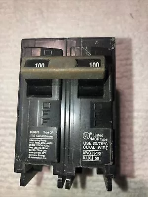 Buy Siemens  22K 2 Pole 100 Amp 120/240V Type Plug-On Main Circuit Breaker • 48.95$
