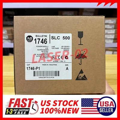 Buy New Sealed Allen Bradley 1746-P1 SER A SLC 500 Power Supply Rack Module 1746P1 • 159$