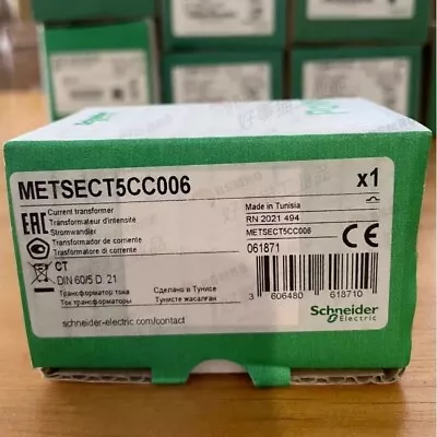 Buy SCHNEIDER ELECTRIC METSECT5CC006 Current Transformer Brand New • 93$