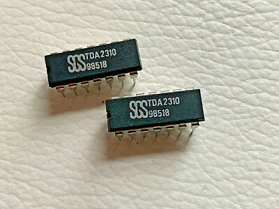 Buy  TDA2310 Pre Amplifier Stereo SGS Thomson LOT OF 4 • 12.95$