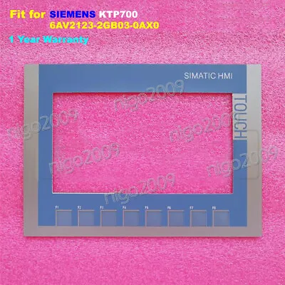 Buy For SIEMENS SIMATIC HMI KTP700 BASIC PANEL 6AV2 123-2GB03-0AX0 Membrane Keypad • 29.99$