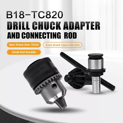 Buy TC820 Drill Chuck Adapter Connecting Rod Drill Chuck Converter For M24HR Tapper • 79$
