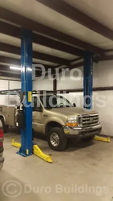 Buy DuroBEAM Steel 30x38x16 Metal Building Shed Auto Lift Workshop Garage Kit DiRECT • 29,995$