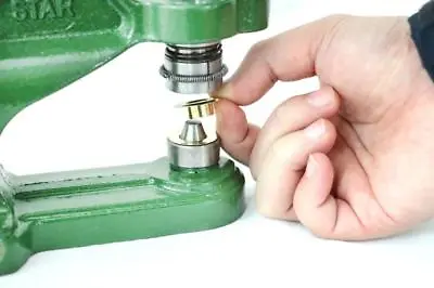 Buy Hand Press Grommet Machine For Grommets, Eyelets, Snaps, Rivets, Button Covers, • 64.99$