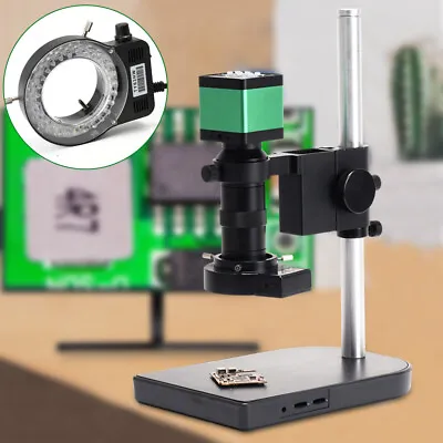 Buy Eleectronic Digital Microscope Camera 48MP HDMI USB 1080P 60FPS C/CS Mount Lens  • 203$