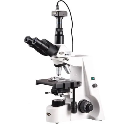 Buy AmScope 40X-2500X Infinity Kohler Biological Compound Microscope + 3MP Camera • 913.99$