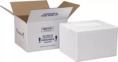Buy Polar Tech 204C Thermo Chill Insulated Shipping Kit 8x6x4.25 With1.5 Styrofoam  • 8.62$