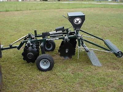 Buy Plotmaster Hunter 300 All-in-One Food Plot Disc, Plow, Seeder, & Planter • 3,999$