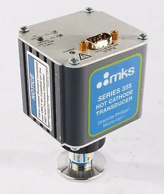 Buy (For Parts) MKS Series 355 Hot Cathode Transducer Granville-Phillips Micro-Ion • 79.99$