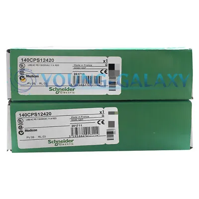 Buy Schneider Electric 140CPS12420 Modicon Quantum Power Supply 115/230VAC 11A New • 335$