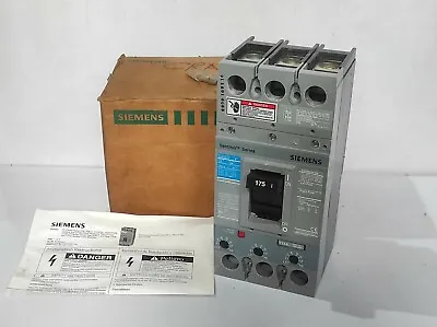 Buy Siemens FXD63B175L Molded Case Circuit Breaker 175A 600V~ • 455$