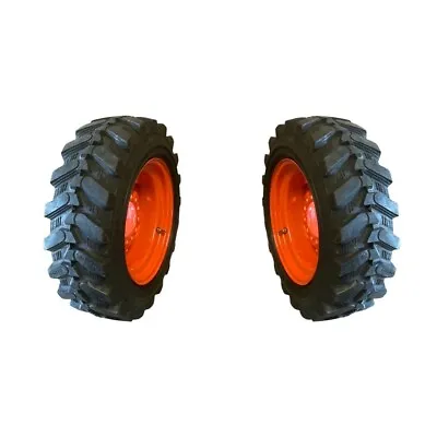 Buy Pair Of 2 NEW 27X8.50-15 6 Lug Tires & Rims For Kubota Tractor & More-27-8.50-15 • 650$