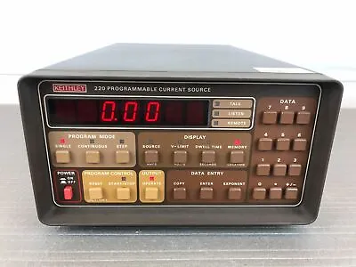 Buy Keithley 220 Programmable Current Source - FRESH CALIBRATION W/ CERT INCLUDED! • 1,850$