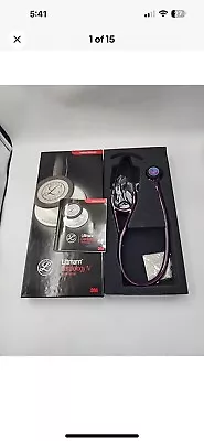 Buy 3M™ Littmann® CARDIOLOGY IV™ Stethoscope 27in 69cm Purple Open Box • 150$
