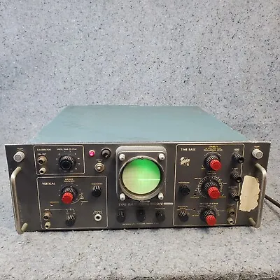 Buy Tektronix Type RM 17 Oscilloscope Analog Cathode-Ray Rack Mount CRT UNTESTED • 302.60$