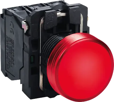 Buy Schneider Electric XB5AVB4 Red Light Block Integral LED 24V, Lot Of (2) • 43.95$