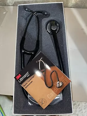 Buy Littmann Master Cardiology Stethoscope 3M 2161 Chestpiece, Matte Black • 129.99$