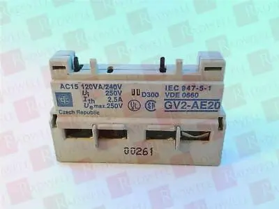 Buy Schneider Electric Gv2-ae20 / Gv2ae20 (used Tested Cleaned) • 36$