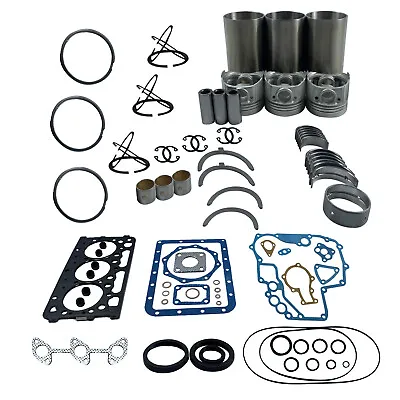 Buy D722 Engine Overhaul Rebuild Kit For Kubota Tractor Forklift Parts Customized • 185.25$