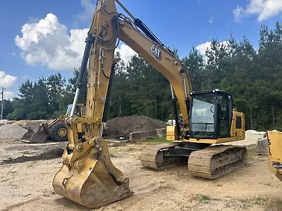 Buy 2022 Caterpillar 317 Crawler Excavator Trackhoe New Thumb Warranty 490 Hours • 225,000$