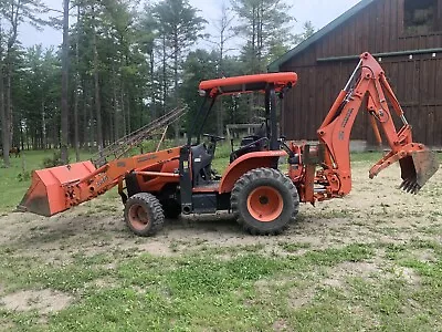 Buy Kubota L45 Tractor Loader Backhoe With ALL Hydraulic Options! Just 1,111.5 HRS • 25,000$