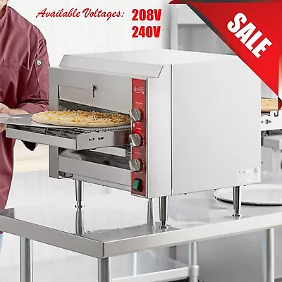 Buy Electric Countertop Conveyor Cheese Melter Pizza Oven Toaster With 14  Belt • 789.47$